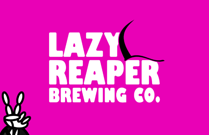 Logo Design &amp; Branding für Lazy Reaper Brewing Co. von Creation Fam Villach.